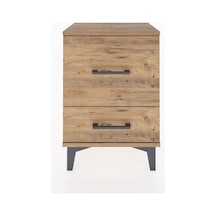 Arges Komodin 2 Çekmeceli 44x30x64 Çam-çam Atlas Çam