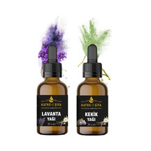 Katre-i Şifae Karşı Set Lavanta Yağı 30 ML + Kekik Yağı 30 ML