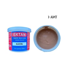 Ektan Masif Ve Ahşap Tamir Macunu Kayın 220 Gr. - 3 Adet Kayın