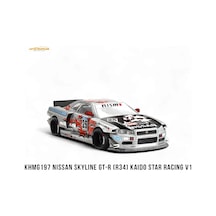 Mini Gt X Kaidohouse 1/64 Nissan Skyline Gt-r R34 Kaido Star Racing V1 Khmg197