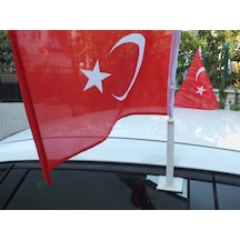 Flamalı Araç Konvoy Türk Bayrağı 30 X 45 - 20 Adet