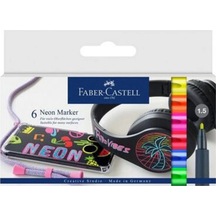 Neon Marker 6'lı Set