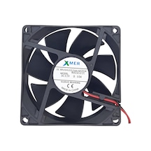 80X80X25Mm 12V 0.10A 2P Xmer  Fan