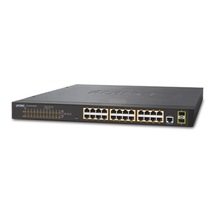 Planet PL-GS-4210-24P2S 24 Port Yönetilebilir Switch