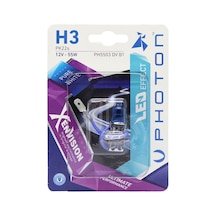 Photon Ampul H3 12v 55w Xen Vision Tekli Blister Beyaz Işık 6000k Pht Ph5503 Dv B1