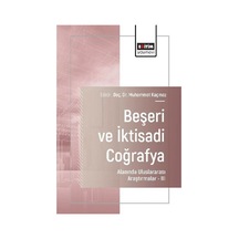 Beşeri Ve İktisadi Coğrafya Alanında Uluslararası Araştırmalar...