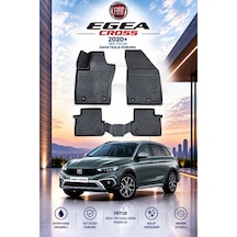 Fiat Egea Cross 2020+ Aracınıza Özel Üretim Havuzlu Paspas Takımı A+ -mod-