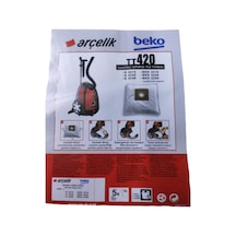 S-4240 A - S 4230 Elektrikli Süpürge Toz Torbası  5 Adet