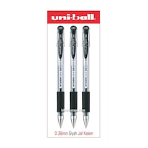 Uniball Signo Dx 0.38 Mm Siyah Jel Kalem 3 Adet Um-151
