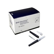 Bd Vacuteiner Kan Alma İğne Ucu 22G Bd 360212 Siyah 4 x 100'lü