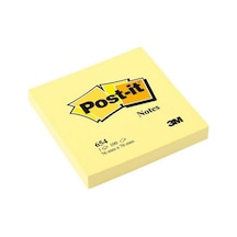 Post-İt Yapışkanlı Not Kağıdı 76X76 Sarı 654