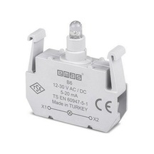 Emas B6 B Sinyal Kırm.led'li Blok 12-30 V Ac/dc