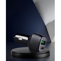 38w Araç Şarj Cihazı Type-c Ve Usb Çift Çıkış