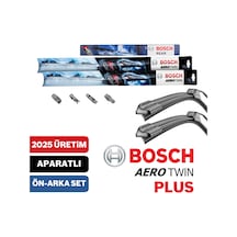Skoda Fabia Ön Arka Silecek 2007-2014 Bosch Aerotwin Plus-Rear + Koku