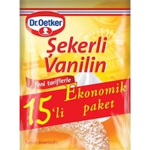Dr Oetker Şekerli Vanilin 15-li 4'lü