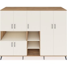 Kronos Dolap 13 Raflı 7 Kapaklı 220x59x163 Çam-aytaşı Çam-aytaşı Kronos Dolap 13 Raflı 7 Kapaklı 220x59x163 Çam-aytaşı Çam-aytaşı