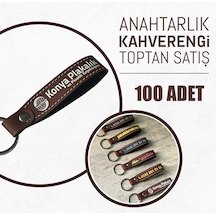 Anahtarlık,firmaya Özel Kahvereng,100 Adet Promosyon,plakalıkhane