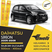 Daihatsu Sirion Muz Silecek Takımı 2005-2009 İnwells N11.3149
