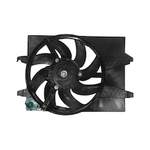 Ford Fiesta 02/07 Radyatör Fan Davlumbazı Komple 1.4 Tdci 8 Kanat Motorlu Ori S