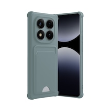Xiaomi Redmi Note 14 Pro 5g Uyumlu Kelvin Kartvizitli Silikon - Açık Yeşil