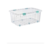Tekerlekli Saklama Kabı Multibox 90 Litre Royaleks-e520 Çok Renkli