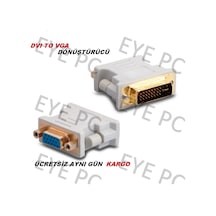 Dvi To Vga Çevirici Dönüştürücü Aparat Dvi To Vga