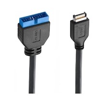 Usb 3.1 Type-e Male To Usb 3.0 19 20 Pin Dişi Uzatma Kablosu