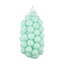 Bubble Pops 50' Li Top Havuzu Topları 7 Cm Ce Belgeli - Mint