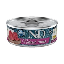 N&D Natural Tuna Balıklı Yetişkin Kedi Konservesi 80 G