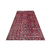 Eşsiz Güzelliğe Sahip Vintage El Dokuma Halı 144 X 270 Cm 8729