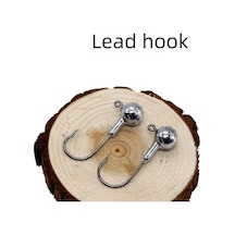 Xiyyadms 50 Adet/poşet 5g Kurşun Başlı Olta İğnesi - Keskin Uç, Dayanıklı Malzeme, Yumuşak Yem Ve Lure Olta İçin Uygun - Olta Takımları Toptan Satış