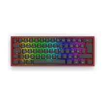 K616 Fizz Pro Rgb Red Switch 2.4ghz Kablosuz Mekanik Oyuncu Klavyesi, Siyah