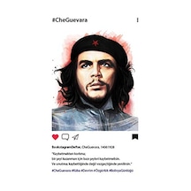 Che Guevara Bookstagram Defter 124-Pembe