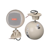 Magicvoice Mv-12 7.5 Cm 20 Watt Komütatörlü Hat Trafolu Krem Beyazı Sütun Sarkık Hoparlör 2 Li Takım