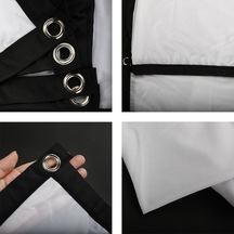 120 İnç Taşınabilir Projeksiyon Perdesi, 4:3 Oran, Kolay Kurulum, İç Ve Dış Mekan Kullanımı İçin Uygun