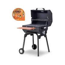 Guruss Cg-050 Kömürlü Barbekü Mangal Tam Set Siyah