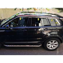 Land Rover Range Rover Evoque 2012-2017 Krom Cam Üst Çıtası 8P