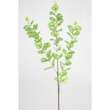 Yapay Çiçek Deposu Yapay Islak Okaliptus Dalı 82 Cm Açık Yeşil