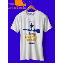Fortnite Scarlaite De Orr 2 Baskılı Tişört Tshirt