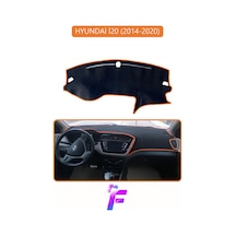 Hyundai İ20 2014-2020 Uyumlu Ön Torpido Örtüsü Kolay Montaj Kaymaz Tasarım Tam Koruma G46