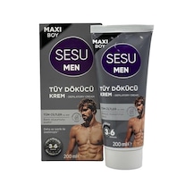 Sesu Men Tüm Ciltler İçin Erkek Tüy Dökücü Krem 200 ML