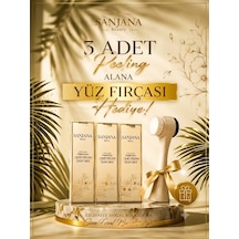 Yüz Fırçası Hediyeli 3 Adet Sanjana Keçi Sütlü Peeling Hediye