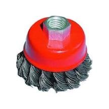 Çanak Tel Fırça Burgulu 75mm