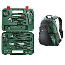 Bosch Advanced El Aleti Seti 52 Parça - 1600a02by7 + Bosch Sırt Çantası