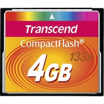 Transcend Standard 133x CompactFlash 4 GB CF Hafıza Kartı