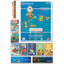 Tonguç Akademi 2. Sınıf 1 Den 2 Ye Hazırlık Yaz Tatili Kitabı - Mert Arık Tatil Hikaye Seti 8 Kitap