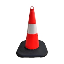 Ağırlıklı Trafik Konisi 50 Cm Tpe
