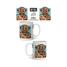 Bt21 Shooky Temalı Beyaz Kupa Bardak Sevgiliye Arkadaşa Hediye Beyaz