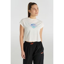 Hummel Afra Kısa Kollu Tişört 912065-9003 Beyaz