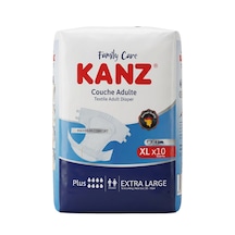 Kanz Yetişkin Hasta Bezi Xlarge / 10 Adet XL